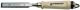 Stechbeitel Schneiden-B.30mm m.Zwinge Weißbuchenh.Ulmer Form CV-Stahl PROMAT