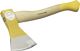 Handbeil grün 600g Stiel-L.360mm Eschenkuhfuß OCHSENKOPF