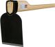 Harzer Kronenhacke IDEAL Blattm.130x90x130mm geschmiedet,Gr.13,Eschenstiel 1100g