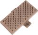 Edelputzkratzer 190x95mm 8reihig m.86Stahlstiften m.Holzrücken