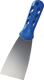 Malerspachtel B.60mm hochglanz-poliert Ku.flachoval,blau VA rostfr.