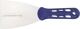 Malerspachtel B.80mm hochglanz-poliert Ku.flachoval,blau