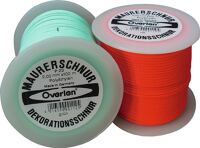 Maurerschnur L.50m D.2mm 30kg PE rot