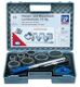 Fliesenlochbohrset 10tlg.HM-bestückt D.33/43/53/63/67/73/83mm m.Aufnahme/Bohrer
