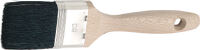 Maler-Lackierpinsel B.60mm Borstenl.60mm schwarze Chinaborste roher Holstiel