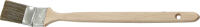 Heizkörperpinsel 2 1/2Zoll B.60mm Polymix dunkel Holschutz Nickelzwinge Wood-Auf