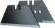 Trapezklinge 1-11-916 L62xB19xS0,60mm m.Lochung 100 St./Box STANLEY