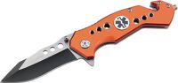 Rettungsmesser Crossnar Klingen-L.80mm Heft-L. 120mm L.geöffnet 200mm Clip