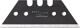 Trapezklinge multisharp L52xB18,7xS0,65mm m.Lochung 10 St./Spender LUTZ BLADES