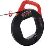 Kabeleinziehgerät RUNPO 5 Band-L.30m Biege-R.15mm Kabel-D.5,3mm RUNPOTEC