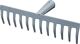 Straßenrechen Arbeits-B.295mm Zinken-L.55 mm,12 Zinken