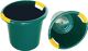 Gartenuniversalbehälter aus hochwertigem PE ca. 45 l grün/gelb