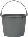 Baueimer 20l grau LDPE