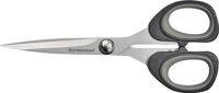 Universalschere 180mm m.2K-Auge titanbeschichtet schwarz/grau PROMAT