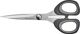 Universalschere 180mm m.2K-Auge titanbeschichtet schwarz/grau PROMAT
