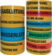 Trassenwarnband Aufdruck Achtung LWL-Kabel B.40mm L.250m gelb