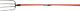 Dunggabel Zinken-L.320mm 4 Zinken Fiberglas Stiel 3001 G.1630g POLET