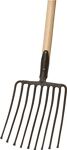 Steingabel 9,Zinken-L.330mm m.Federdülle,o.Stiel STA IDEAL