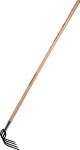 DUNGHACKE geschmiedet 4-zinkig mit Stiel 135cm Zinkenlänge 21cm geschmiedet