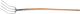 Dunggabel ABT Stand.Zinken-L.310mm 4 Zinken geschmiedet,m.Stiel G.1500g FREUND