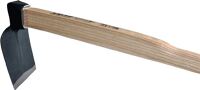 Kleinhacke Blattmaß 145x95x100mm geschmiedet,m. Stiel G. 900 g