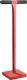 Erd-/Betonstampfer L.200mm B.200mm m.schwarzem Ku.T-Griff Stahl,lack.