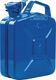 Kraftstoffkanister 5l, NW-Nr.: 4000818940 Signalblau RAL 5005, Stahlbl.0,9mm L230xB120xH310mm VALPRO  