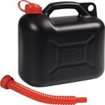 Transportkraftstoffkanist, NW-Nr.: 4000819000 er Inh.10l schwarz HD-PE, L330xB165xH320mm NOW   
