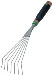 Laubbesen 490 Arbeitsbreite 130mm runde Zinken