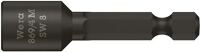 Steckschlüsseleinsatz 869/4M m.6-KT.-Antr.SW 8mm L.50mm m.Magnet WERA