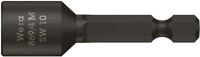 Steckschlüsseleinsatz 869/4M m.6-KT.-Antr.SW 10mm L.50mm m.Magnet WERA