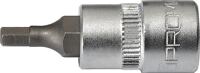Steckschlüsseleinsatz 1/4 Zoll 6-kant SW 8mm L.32mm PROMAT