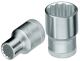 Steckschlüsseleinsatz D 19 1/2 Zoll 12-kant SW 25mm L.41,5mm GEDORE