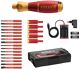 Schraubendreherset speed E® 26-tlg.Akku Schl.-PH-PZD-Schlitz/PZD-TX-6-Kant WIHA