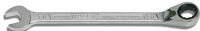 Maulringratschenschlüssel 606 SW 16mm L.230,2mm umschaltbar,Rings.15Grad HAZET