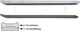 Montierhebel 650K-20 L.500mm CV-Stahl HAZET