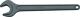 Einmaulschlüssel 894 SW 65mm L.528mm stahlgrau m.Aufhängeloch GEDORE