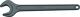 Einmaulschlüssel 894 SW 75mm L.610mm stahlgrau m.Aufhängeloch GEDORE