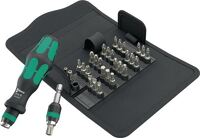 Bitsortiment Kraftform Kompakt 70 Allround 32-tlg.Schlitz/PH/PZD/TX-BO/6Kt.WERA