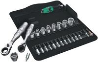 Steckschlüsselsatz KK Zyklop Mini 2 27-tlg.1/4 Zoll SW 4-13mm Z.60/60 6KT WERA