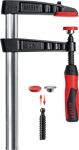 Temperguss-Schraubzwinge TG-2K Spann-W.200mm A.100mm 2K-Griff 27x7mm BESSEY