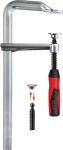 Ganzstahlschraubzwinge GZ-2K Spann-W.250mm A.120mm 2-K-Griff BESSEY