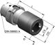 Schnellwechselfutter GSA M3-M12 DIN69893-A HSK-A63