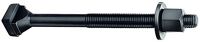 T-Nutenschraube DIN 787 T-Nut 14mm M12 L.125mm Güte 10.9 m.Mutter u.Scheibe AMF