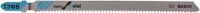 Stichsägeblatt T 318 B Gesamt-L.132mm Zahnt.2mm HSS 5 St./Karte BOSCH