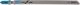 Stichsägeblatt T 318 B Gesamt-L.132mm Zahnt.2mm HSS 5 St./Karte BOSCH