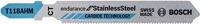 Stichsägeblatt T 118 AHM Gesamt-L.83mm Zahnt.1,1mm HM 3 St./Karte BOSCH