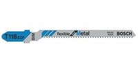 Stichsägeblatt T 118 EOF Gesamt-L.83mm Zahnt.1,5mm BIM 5er Pk.BOSCH