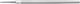 Werkstattfeile DIN 7261 L.200mm Q.13mm Hieb 1 Dreikant PFERD