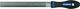 Werkstattfeile DIN 7261 L.250mm Q.25x7mm Hieb 2 Halbrund 2K-Ergo PROMAT